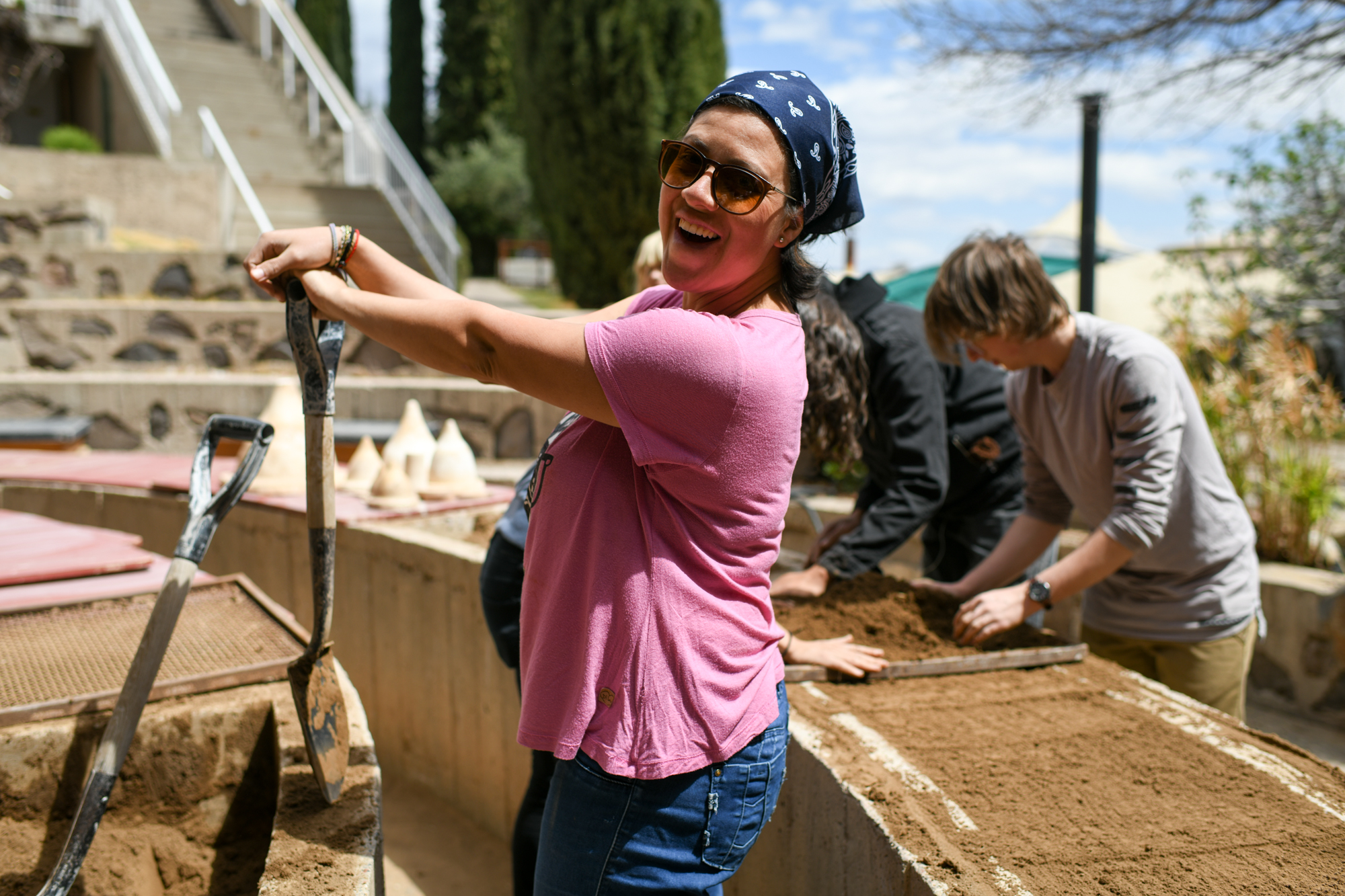 Arcosanti still casting workshop